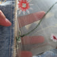 Retro Loose Hollow Hole Embroidered Denim Jacket
