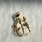 Statement Alloy Leaves 1 Piece Single Earring