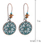 Vintage Round Hollow Earrings