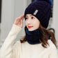Original Warm Knitting Hat&Scarf Set