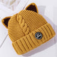 Stylish Cartoon Printed Knitting Hat