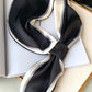 Original Solid Color Hair Band&Silk Scarf
