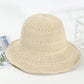 Leisure Solid Sun-Protection Dome Hat