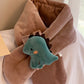 Baby Cute Cartoon Dinosaur Children Solid Color Scarf