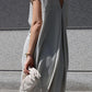 Vacation Irregular V-neck Reversible Dress