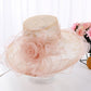 Vacation Lace Embroidered Breathable Sun-Protection Bucket Hat