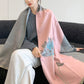 Vintage Floral Jacquard Shawl&Scarf