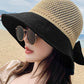 Stylish Vacation Bow-Embellished Splicing Fisherman Hat