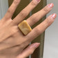 Original Stylish Resin 8 Colors Geometric Ring