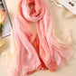 Original Gradient Split-Joint Shawl&Scarf
