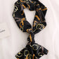 Original Floral Sun-Protection Silk Scarf