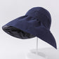 Casual Solid Color Hole Sun-Protection Hat