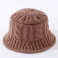 Original Solid Knitting Bucket Hat