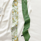 Fashion Green Pals Tie-Dyed Sun Protection Hair Band& Silk Scarf