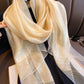 8 Colors Fashion Sunscreen Silk Scarf
