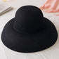 Leisure Long-Brim Sun-Protection Straw Hat