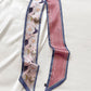 Original Floral Printed Hair Band&Silk Scarf