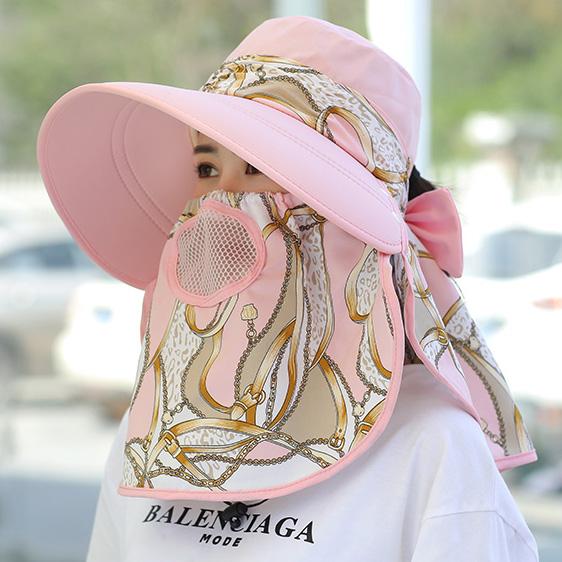 Flower Split-Joint Omnibearing Sunshade Hat