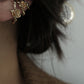 Retro Simple Rose Ear Clips Earrings Accessories