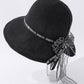 Original Bow-Embellished Sun-Protection Large Wide Brim Hat