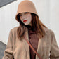Warm Personality Solid Bucket Hat