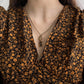 Vintage Stylish Geometric The Cross Leaves Necklaces