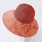 Stylish Knitting Bow-Embellished Sun-Protection Large Wide Brim Hat