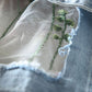 Retro Loose Hollow Hole Embroidered Denim Jacket