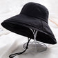 Original Solid Color Big Brim Beach Fisherman Hat