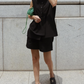 Original Loose Asymmetric Shirt Top