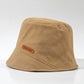 Original Letter Solid Color Casual Fisherman Hat