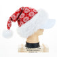 Christmas Knitting Velvet Hat