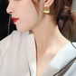 Simple Normcore Geometry Alloy Earrings