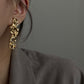 Original Stylish S925 Silver Needle Hollow Irregular Geometry Earrings