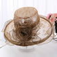 Vacation Lace Embroidered Breathable Sun-Protection Bucket Hat