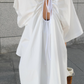 Vintage Loose Backless Shirt Top