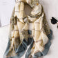 Printed Warm Sun-Proof Silk Scarf