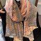 Imitation Cashmere Printed Tasseled Shawl Scarf