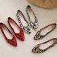 Trendy Original Leopard woven Flat Shoes