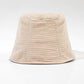 Original Solid Color Pleated Fisherman Hat