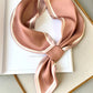Original Solid Color Hair Band&Silk Scarf