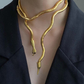 Statement Snake Shape Necklace