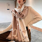 Original Warm Letter Print Shawl&Scarf