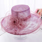 Vacation Lace Embroidered Breathable Sun-Protection Bucket Hat