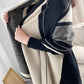 Warm Thicken Fringed Printed Scarf