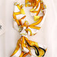 Original Floral Sun-Protection Silk Scarf