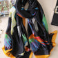 Original Floral Parrot Printed Shawl&Scarf