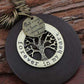 Vintage Wooden Circle Tree Shape Necklace Accessorie