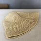 Leisure Sun-Protection Dome Straw Hat