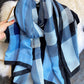 Urban Plaid Sunscreen Silk Scarf